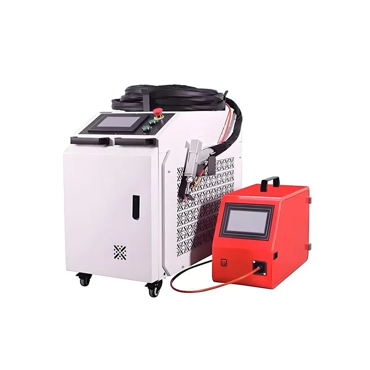 3-IN-1 Rokas lāzermetināšanas tīrīšanas griešanas mašīna